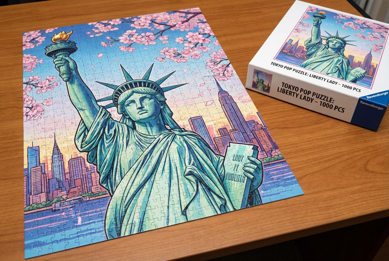 Anime Statue of Liberty